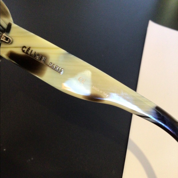 Céline oversized tortoise acetate sunglasses - Picture 7 of 11